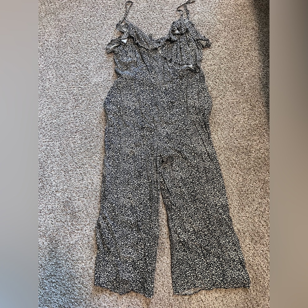 Oasis Monochrome Patterned Jumpsuit